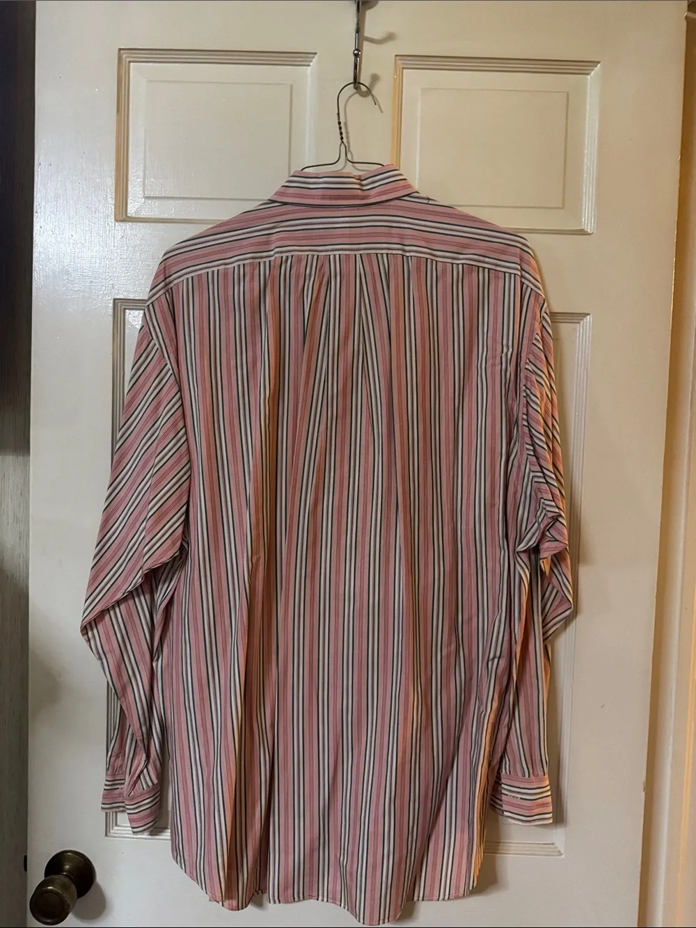 Polo by Ralph Lauren Pink Multi-Stripe Cotton Button-Down Shirt